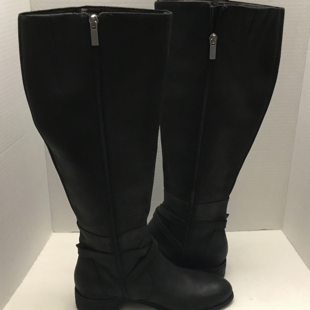 CHARLES DAVID Solo leather riding boots size 7